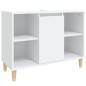 vidaXL Armario para lavabo madera contrachapada blanco 80x33x60 cm vidaXL Armario para lavabo madera contrachapada blanco 80x33x60 cm