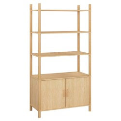 vidaXL Aparador de madera contrachapada 80x40x153 cm