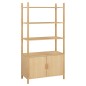 vidaXL Aparador de madera contrachapada 80x40x153 cm vidaXL Aparador de madera contrachapada 80x40x153 cm