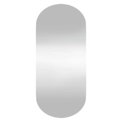 vidaXL Espejo de pared vidrio ovalado 30x70 cm