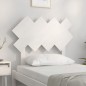 vidaXL Cabecero de cama madera maciza de pino blanco 92x3x81 cm vidaXL Cabecero de cama madera maciza de pino blanco 92x3x81 cm
