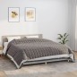vidaXL Manta con peso tela gris 235x290 cm 15 kg vidaXL Manta con peso tela gris 235x290 cm 15 kg