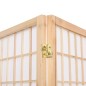 vidaXL Biombo plegable con 4 paneles estilo japonés 160x170 cm vidaXL Biombo plegable con 4 paneles estilo japonés 160x170 cm