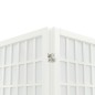 vidaXL Biombo plegable con 6 paneles estilo japonés blanco 240x170 cm