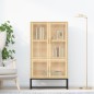 vidaXL Aparador alto madera contrachapada 70x35x125 cm vidaXL Aparador alto madera contrachapada 70x35x125 cm