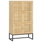 vidaXL Aparador alto madera contrachapada 70x35x125 cm vidaXL Aparador alto madera contrachapada 70x35x125 cm