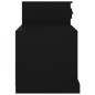 vidaXL Mueble zapatero madera contrachapada negro 100x42x60 cm vidaXL Mueble zapatero madera contrachapada negro 100x42x60 cm