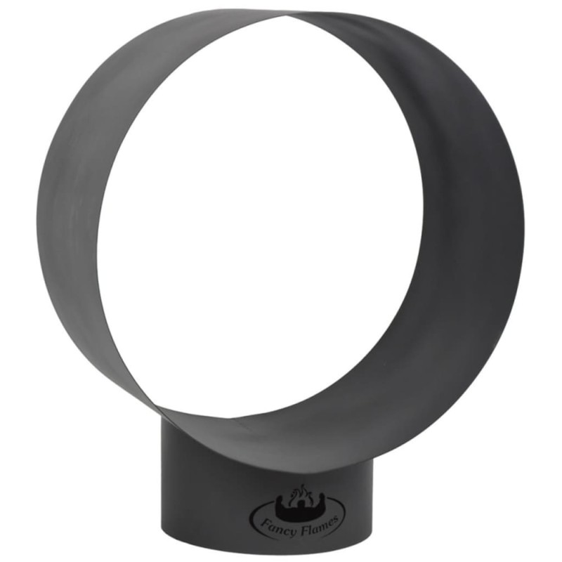 Esschert Design Almacenamiento de leña redondo FF282
