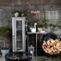 Esschert Design Almacenamiento de leña redondo FF282