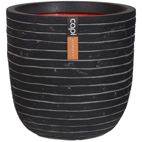 Capi Macetero Nature Row gris antracita 35x34 cm KRWZ932