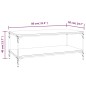 vidaXL Mesa de centro madera contrachapada negro 80x50x40 cm vidaXL Mesa de centro madera contrachapada negro 80x50x40 cm