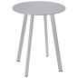 ProGarden Mesa auxiliar gris mate 40x49 cm ProGarden Mesa auxiliar gris mate 40x49 cm