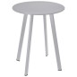 ProGarden Mesa auxiliar gris mate 40x49 cm ProGarden Mesa auxiliar gris mate 40x49 cm