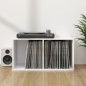 vidaXL Caja para discos de vinilo madera contrachapada 71x34x36 cm vidaXL Caja para discos de vinilo madera contrachapada 71x34x36 cm