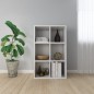 vidaXL Estantería/Aparador madera de ingeniería blanco 66x30x98 cm vidaXL Estantería/Aparador madera de ingeniería blanco 66x30x98 cm