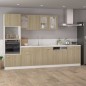 vidaXL Armario inferior madera de ingeniería roble 40x46x81,5 cm vidaXL Armario inferior madera de ingeniería roble 40x46x81,5 cm