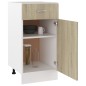 vidaXL Armario inferior madera de ingeniería roble 40x46x81,5 cm vidaXL Armario inferior madera de ingeniería roble 40x46x81,5 cm