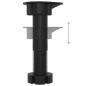 vidaXL Armario inferior madera de ingeniería roble 40x46x81,5 cm vidaXL Armario inferior madera de ingeniería roble 40x46x81,5 cm