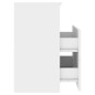 vidaXL Mesitas de noche 2 unidades aglomerado blanco 50x32x60 cm vidaXL Mesitas de noche 2 unidades aglomerado blanco 50x32x60 cm