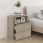 vidaXL Mesita de noche roble Sonoma 50x32x60 cm vidaXL Mesita de noche roble Sonoma 50x32x60 cm