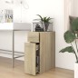 vidaXL Armario boticario madera contrachapada color roble 20x45,5x60cm vidaXL Armario boticario madera contrachapada color roble 20x45,5x60cm