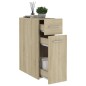vidaXL Armario boticario madera contrachapada color roble 20x45,5x60cm vidaXL Armario boticario madera contrachapada color roble 20x45,5x60cm