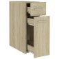 vidaXL Armario boticario madera contrachapada color roble 20x45,5x60cm vidaXL Armario boticario madera contrachapada color roble 20x45,5x60cm