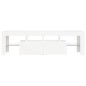 vidaXL Mueble de TV con luces LED blanco 140x36,6x40 cm vidaXL Mueble de TV con luces LED blanco 140x36,6x40 cm