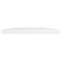vidaXL Estante estantería 4uds contrachapada blanco brillo 60x30x1,5cm vidaXL Estante estantería 4uds contrachapada blanco brillo 60x30x1,5cm