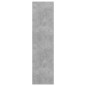 vidaXL Mueble TV pared madera contrachapada hormigón 37x37x142,5 cm vidaXL Mueble TV pared madera contrachapada hormigón 37x37x142,5 cm