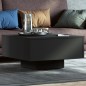 vidaXL Mesa de centro madera contrachapada negro 60x60x31,5 cm vidaXL Mesa de centro madera contrachapada negro 60x60x31,5 cm