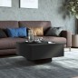 vidaXL Mesa de centro madera contrachapada negro 60x60x31,5 cm vidaXL Mesa de centro madera contrachapada negro 60x60x31,5 cm