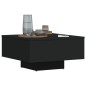 vidaXL Mesa de centro madera contrachapada negro 60x60x31,5 cm vidaXL Mesa de centro madera contrachapada negro 60x60x31,5 cm