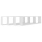 vidaXL Estante cubo de pared 4 uds madera contrachapada 100x15x30 cm vidaXL Estante cubo de pared 4 uds madera contrachapada 100x15x30 cm