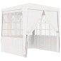 vidaXL Carpa profesional para fiestas con paredes blanco 90 g/m² 2x2 m vidaXL Carpa profesional para fiestas con paredes blanco 90 g/m² 2x2 m