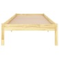 vidaXL Estructura de cama madera maciza 75x190 cm vidaXL Estructura de cama madera maciza 75x190 cm