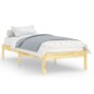 vidaXL Estructura de cama madera maciza 90x190 cm vidaXL Estructura de cama madera maciza 90x190 cm