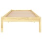 vidaXL Estructura de cama madera maciza 90x190 cm vidaXL Estructura de cama madera maciza 90x190 cm