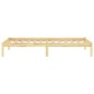 vidaXL Estructura de cama madera maciza 90x190 cm vidaXL Estructura de cama madera maciza 90x190 cm