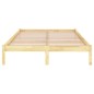 vidaXL Estructura de cama madera maciza de pino 160x200 cm vidaXL Estructura de cama madera maciza de pino 160x200 cm