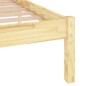vidaXL Estructura de cama madera maciza de pino 160x200 cm vidaXL Estructura de cama madera maciza de pino 160x200 cm