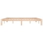 vidaXL Estructura de cama madera maciza 180x200 cm vidaXL Estructura de cama madera maciza 180x200 cm