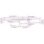 vidaXL Estructura de cama madera maciza 180x200 cm vidaXL Estructura de cama madera maciza 180x200 cm