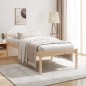 vidaXL Cama de personas mayores madera maciza de pino 75x190 cm vidaXL Cama de personas mayores madera maciza de pino 75x190 cm