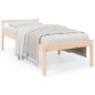 vidaXL Cama de personas mayores madera maciza de pino 75x190 cm vidaXL Cama de personas mayores madera maciza de pino 75x190 cm