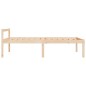 vidaXL Cama de personas mayores madera maciza de pino 75x190 cm vidaXL Cama de personas mayores madera maciza de pino 75x190 cm