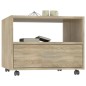 vidaXL Mesa de centro madera de ingeniería roble Sonoma 55x55x40 cm vidaXL Mesa de centro madera de ingeniería roble Sonoma 55x55x40 cm