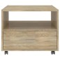 vidaXL Mesa de centro madera de ingeniería roble Sonoma 55x55x40 cm vidaXL Mesa de centro madera de ingeniería roble Sonoma 55x55x40 cm