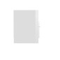 vidaXL Mueble de TV madera contrachapada blanco brillo 150x33,5x45 cm