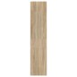 vidaXL Estantería/divisor espacios color roble Sonoma 40x30x135 cm vidaXL Estantería/divisor espacios color roble Sonoma 40x30x135 cm